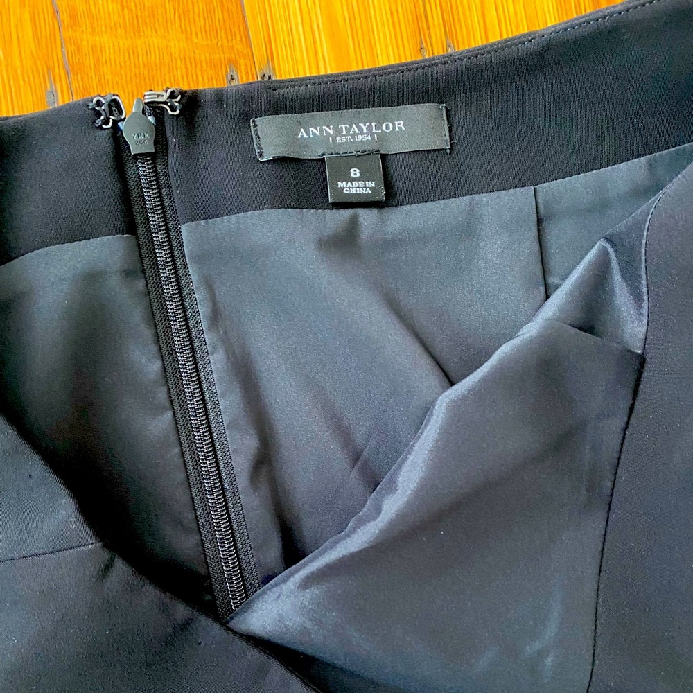 Black Classic Business Skirt, lined. Staple piece!